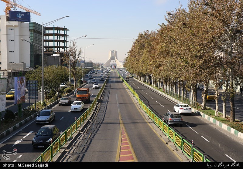 محدودیت تردد در مسیرهای راهپیمایی 22 بهمن برداشته شد
