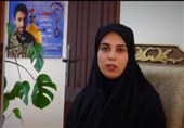 همسر شهید حسین‌پور: وهابی‌ها باید از اسم فرزندم بترسند+فیلم