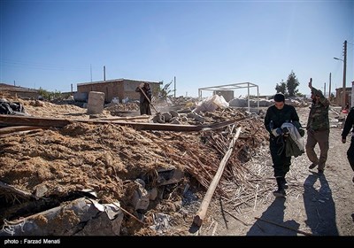 کرمانشاہ زلزلہ؛ سپاہ کی جانب سے عارضی مکانوں کی تعمیر کا آغاز