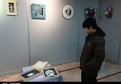 نمایشگاه معرق کاشی در رشت