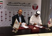 تفاهم‌نامه فدراسیون‌های فوتبال ایران و قطر امضا شد