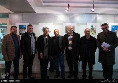 نمایشگاه کاریکاتوریست های ترکیه در حوزه هنری