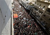تظاهرات گسترده اردنی‌ها در حمایت از انتفاضه قدس + تصاویر