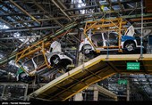 خط تولید محصولات شرکت ایران خودرو
