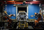 خط تولید محصولات شرکت ایران خودرو