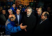 بازدید علی لاریجانی رئیس مجلس شورای اسلامی از خط تولید محصولات شرکت ایران خودرو