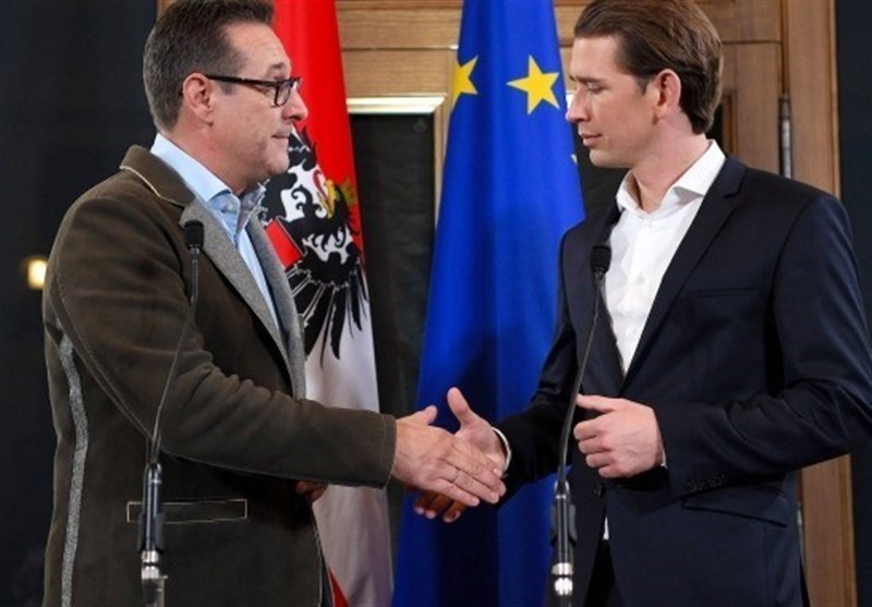 نقش پررنگ حزب افراطی در کابینه دولت ائتلافی جدید اتریش