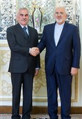 دیدار رئیس مجلس جمهوری خودمختار نخجوان با محمدجواد ظریف وزیر امور خارجه 