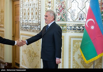 دیدار رئیس مجلس جمهوری خودمختار نخجوان با ظریف