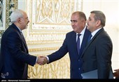 دیدار رئیس مجلس جمهوری خودمختار نخجوان با ظریف
