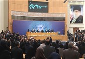 همایش حقوق شهروندی با حضور‌ روحانی آغاز شد