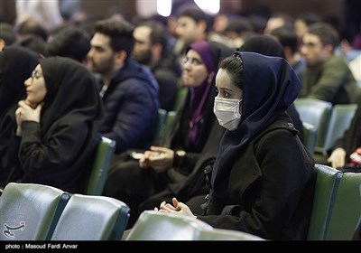گردهمایی دانشجویان تبریز با حضور حسین شریعتمداری مدیر مسئول روزنامه کیهان