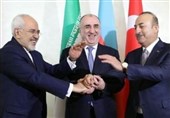 Iranian, Turkish, Azeri FMs Hold Trilateral Meeting in Baku