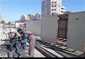 آماده‌سازی محل نصب کانکس در هجدک توسط گروه‌های جهادی انجام می‌شود