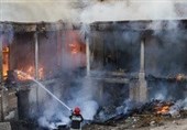 جزئیات آتش سوزی سرای اعتدالیه اصفهان