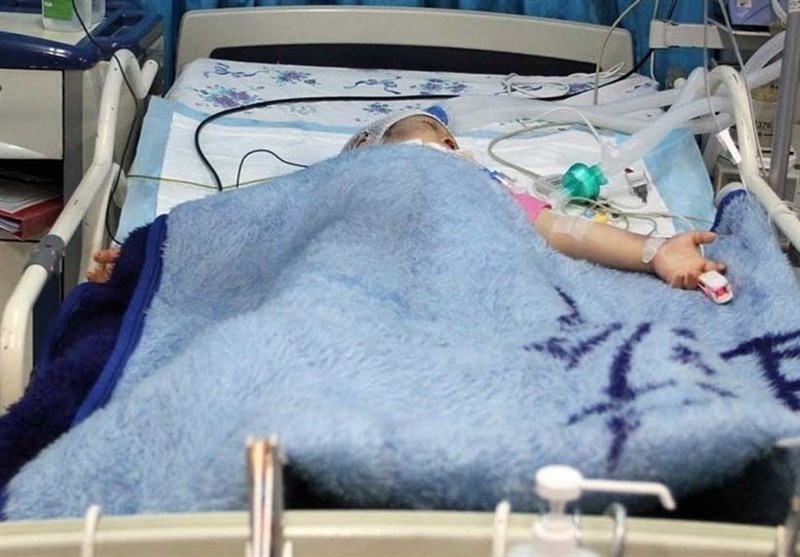 ‌امیدواری پزشکان به زنده ماندن کودک دو ساله ‌هرمزگانی
