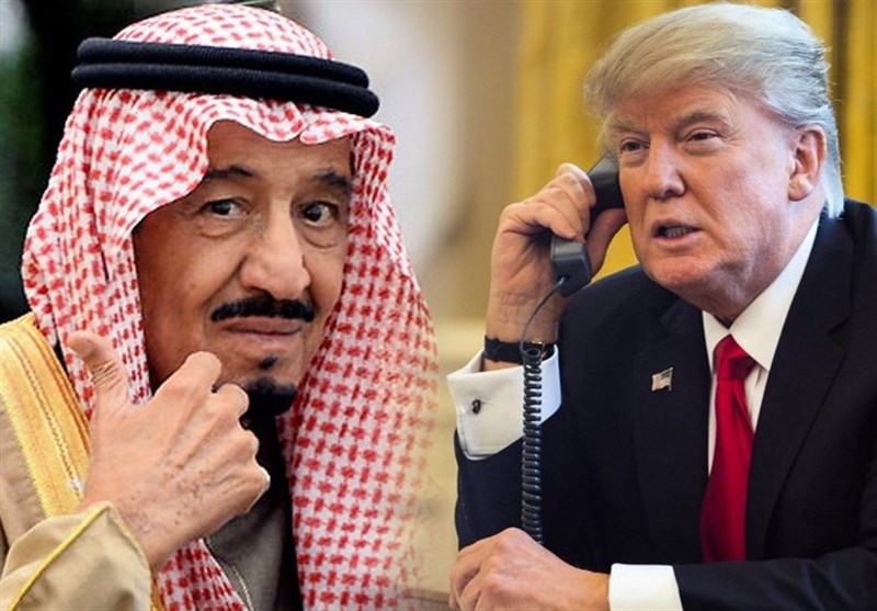 امریکی صدر کا سعودی فرمانروا کو ٹیلیفون، یمنی میزائل حملوں سے نہ گھبرانے کی تلقین