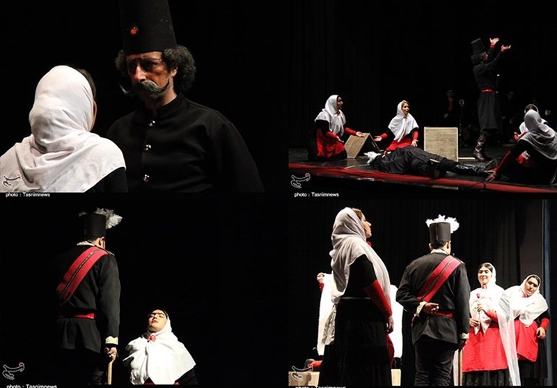 تئاتر زن اجباری در ارومیه به روی صحنه رفت + فیلم