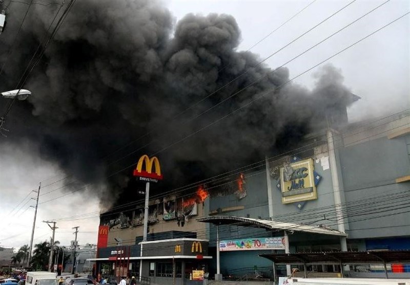 آتش‌سوزی مرکز خرید، 37 فیلیپینی را به کام مرگ کشاند