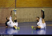 تمرین فوتسال تیم ملی هندبال