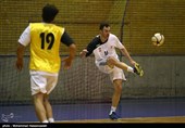 تمرین فوتسال تیم ملی هندبال