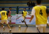 تمرین فوتسال تیم ملی هندبال