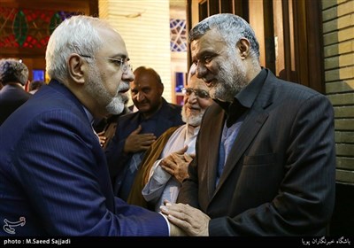 محمود حجتی وزیر جهاد کشاورزی و محمدجواد ظریف وزیر امور خارجه