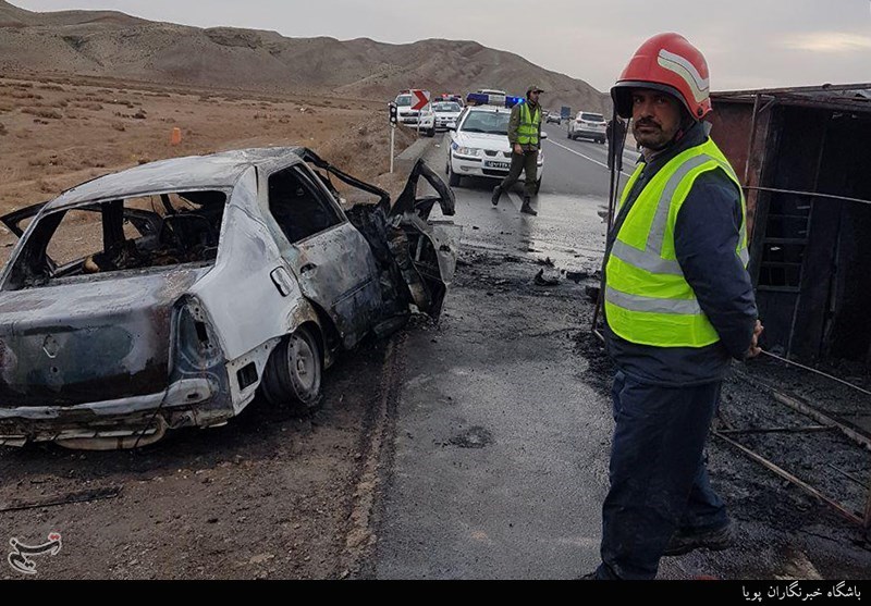سوانح رانندگی در جاده‌های استان مرکزی 5 کشته و 9 مصدوم برجای گذاشت