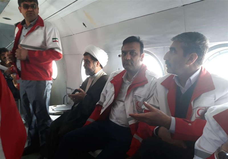 ازدید دبیرکل جمعیت هلال احمر کشور از مناطق زلزله زده کوهبنان