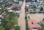 Hundreds Flee Floods As Super Typhoon Brushes Past Philippines