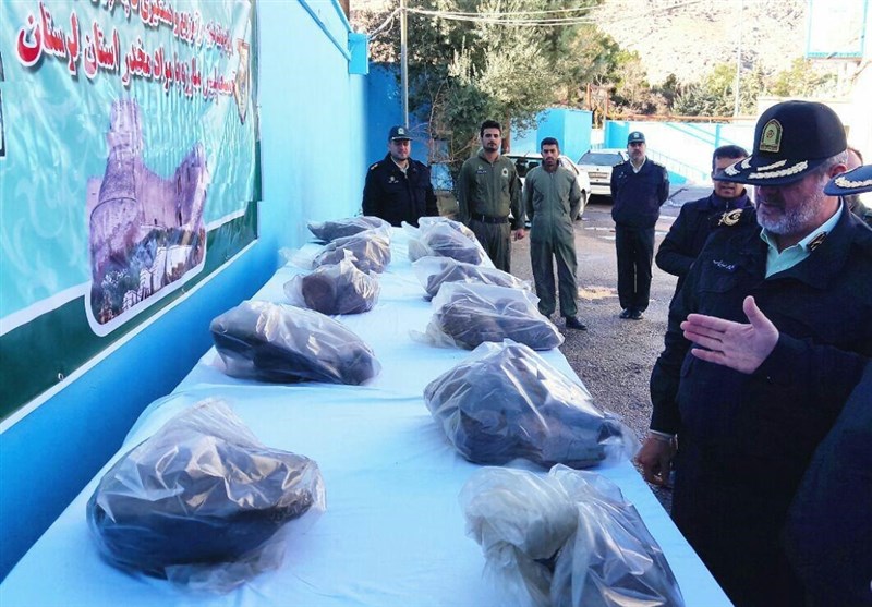 Iranian Police Seize 650kg of Opium in Single Operation