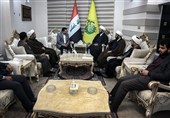 جلسه وزیر کشور عراق و دبیرکل نجباء + تصاویر