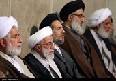 دیدار اعضای شورای هماهنگی تبلیغات اسلامی با مقام معظم رهبری
