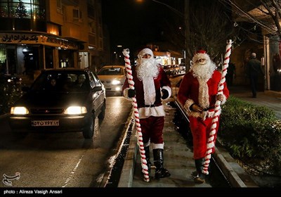 محله جلفای اصفهان در آستانه سال نو میلادی