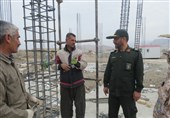 بازدید فرمانده سپاه کردستان از نحوه ‌امدادرسانی به زلزله‌زدگان‌+تصاویر