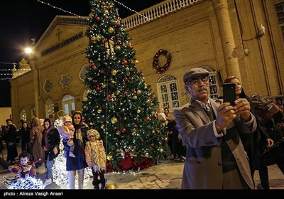 اصفہان میں مسیحی برادری کا کرسمس اور نئے سال کی آمد پر جشن