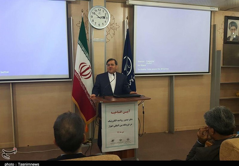 برگزاری آئین افتتاح دفتر صدور روادید الکترونیک در اهواز به روایت تصویر