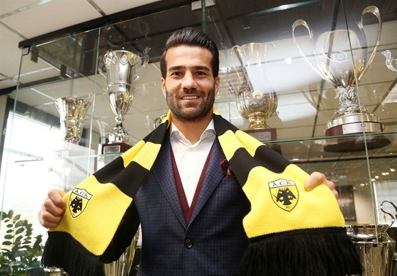 Iran&apos;s Masoud Shojaei to Wear No. 24 in AEK