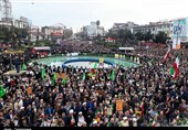 راهپیمایی عظیم مردم رشت در پاسداشت حماسه یوم‌الله 9 دی + فیلم
