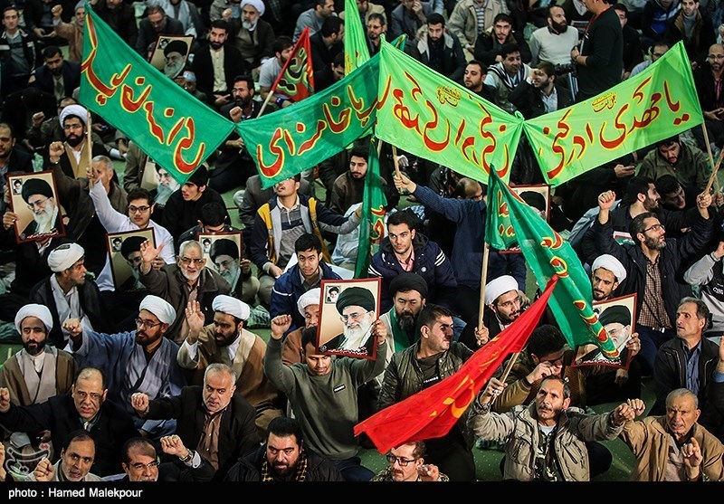 گزارش کامل تسنیم از اجتماع بزرگ 9دی 96 در مصلی تهران + عکس