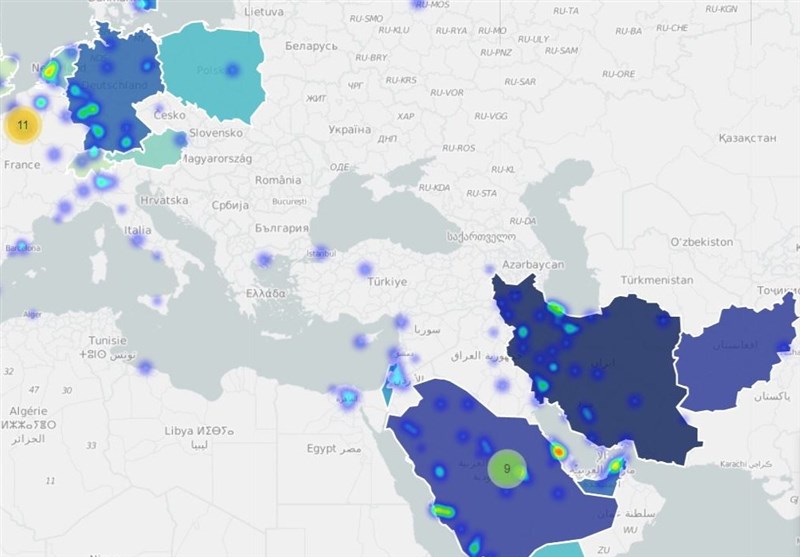 ایران؛ عوام کو مظاہروں کیلئے کون ورغلا رہے ہیں؟/ سعودیہ اور برطانیہ سرفہرست + سند اور نقشہ