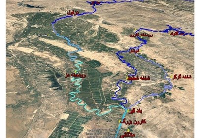 کمک تصاویر ماهواره‌ای به تدقین بیلان حوضه آبریز کارون بزرگ - تسنیم