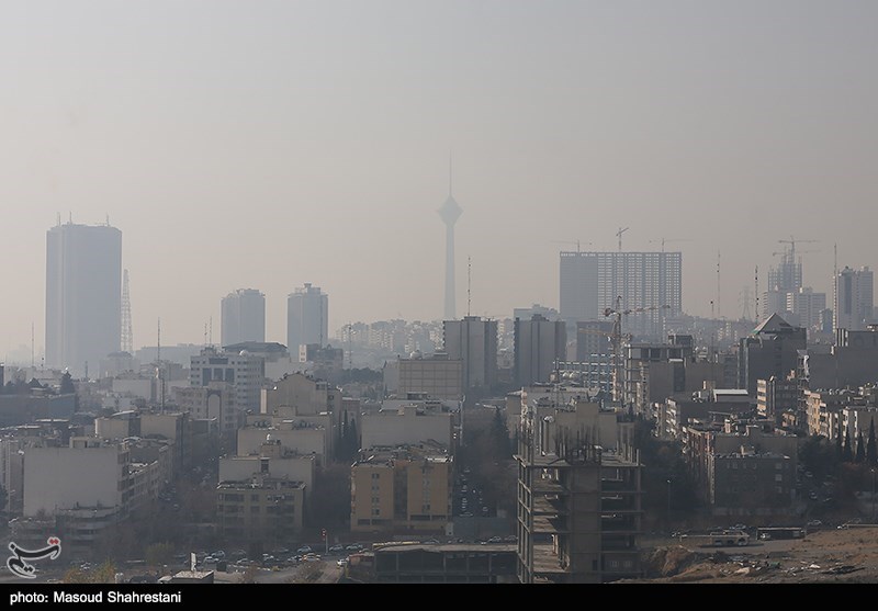 شهروندان تهرانی 1920 ساعت در هوای آلوده نفس کشیدند
