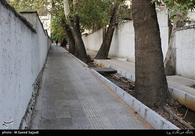 در گذشته قناتي كه از بالاي ازگل از سمت كوهها سرازير مي شده از خيابان هاشم ازگلي به سمت پايين می آمده و به استخری وارد می شده است