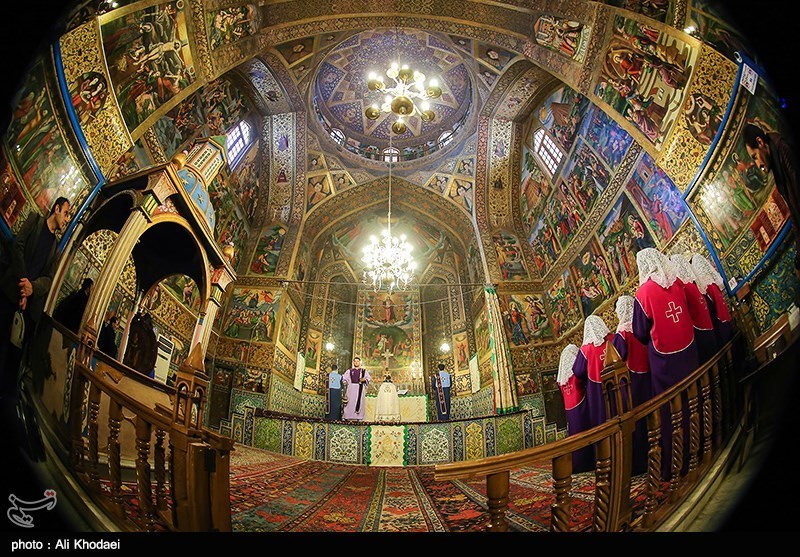 اصفهان| از تار موی عهد عتیق تا شکوه معماری کلیسای وانک در نصف‌جهان+تصاویر
