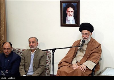 دیدار جمعی از خانواده‌های شهدا با رهبر معظم انقلاب