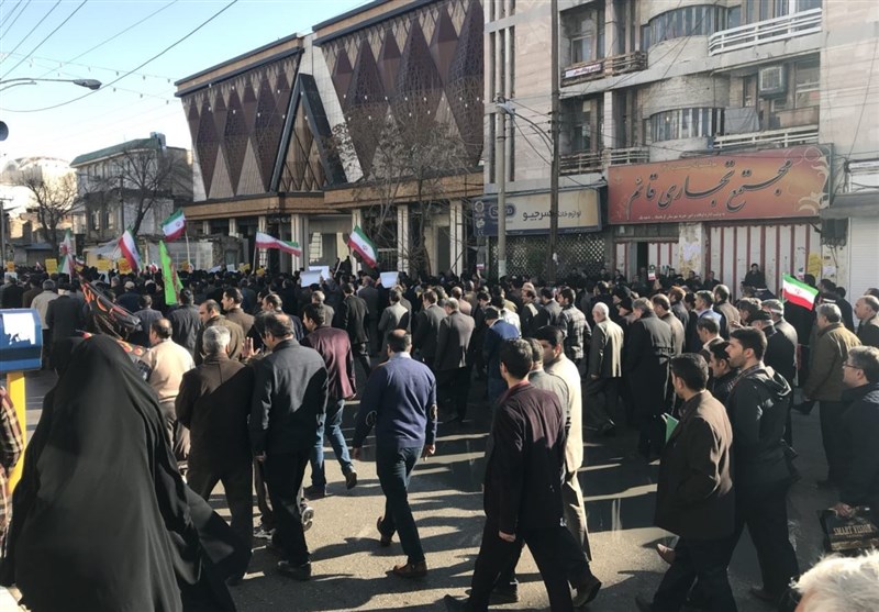 راهپیمایی کرمانشاه