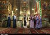 حال و هوای سال نو میلادی در کلیسای 353 ساله وانک اصفهان+ تصاویر
