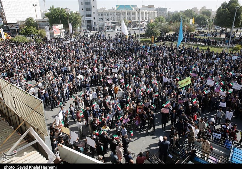 راهپیمایی در بوشهر/12