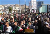 راهپیمایی مردم ایلام در محکومیت اغتشاشات اخیر